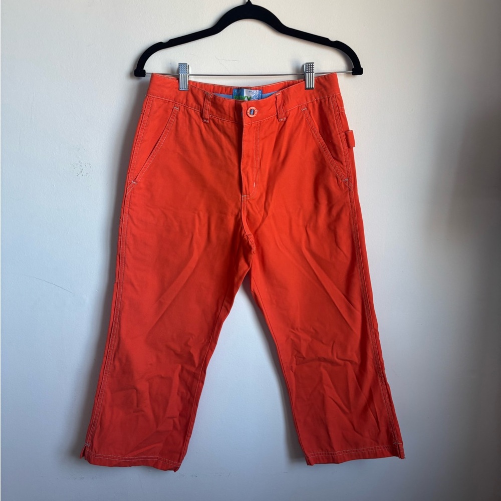 Vintage 90/Y2K Roxy 100% Cotton Capris Pants